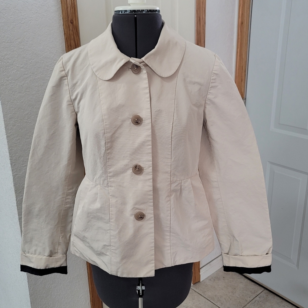 J.Crew Creme Lightweight Jacket